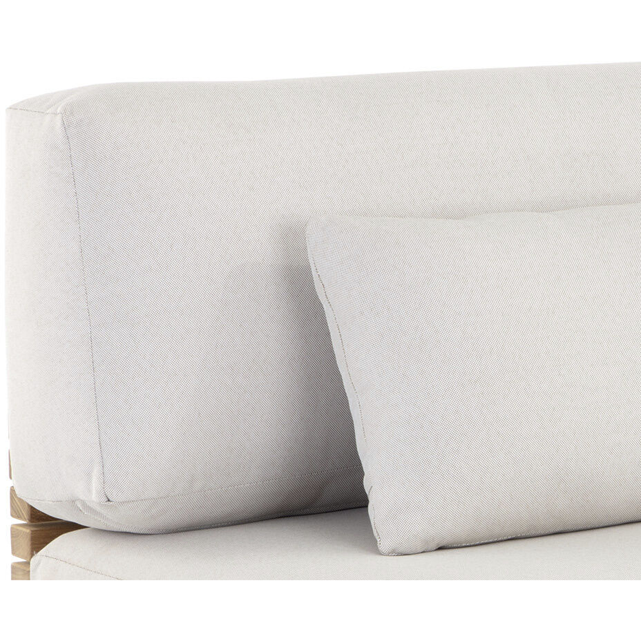 Geneve Palazzo Cream Outdoor Modular Armless Chair